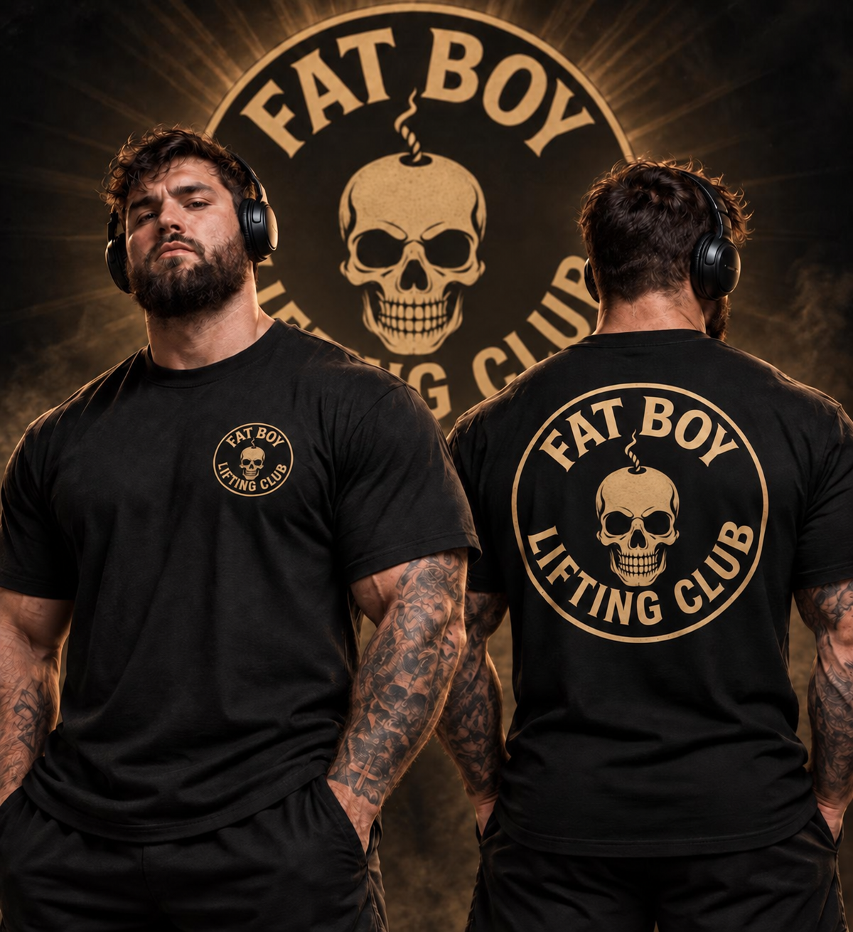 The Original “Fat Boy Lifting Club” design