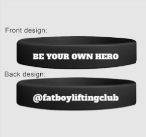 Fat Boy Rubber Wristbands